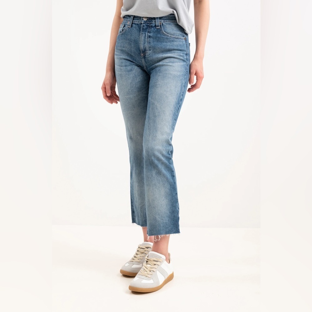 AG Kinsley High Rise Pop Crop Jeans Superstition Denim Casual Women’s Size 28